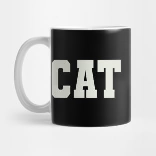 Cat Mom Word Mug